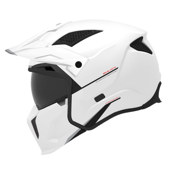 MT Helmets MT Streetfighter SV S Solid A0 Gloss Pearl